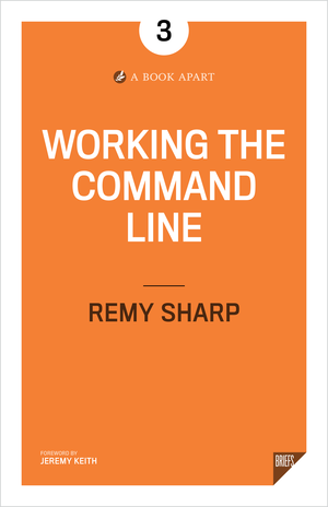 Book Cover for Working the command line
